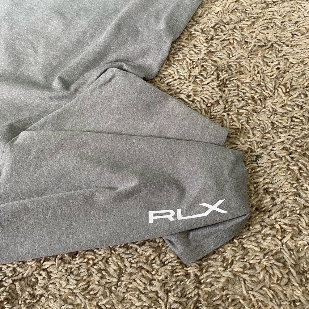 POLO Ralph Lauren RLX men’s performance stretch golf polo shirt gray size XL - Picture 6 of 9